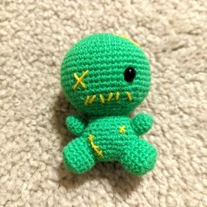 Crochet voodoo doll